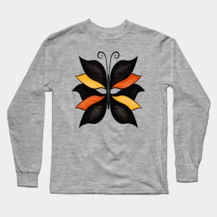 Beautiful Butterfly Weird Abstract Insect Long Sleeve T-Shirt